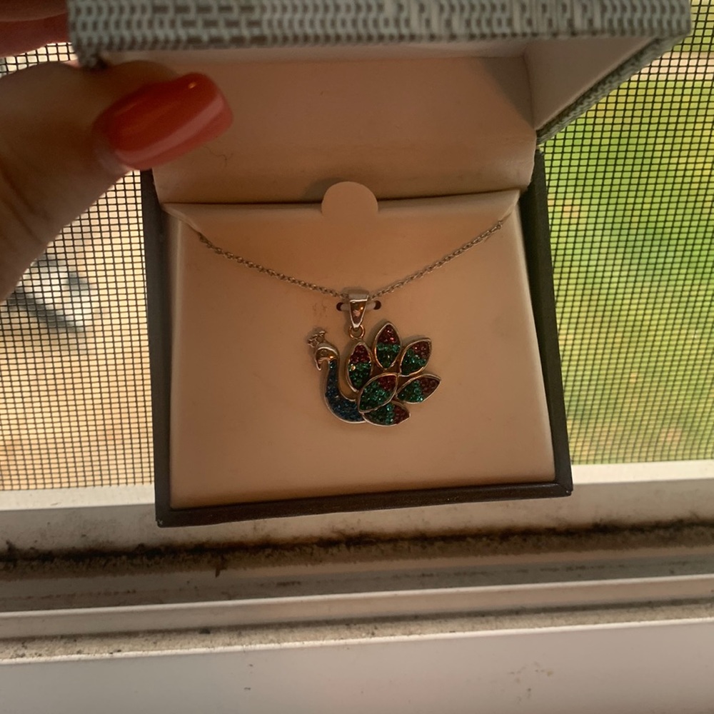 Peacock Necklace